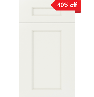 Double Dove White Shaker - homecabinets