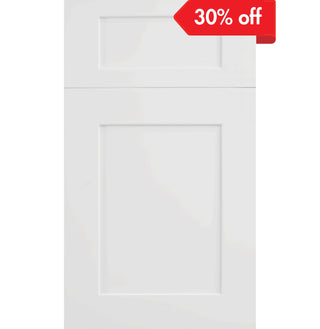 White Shaker Cabinet(Frost White) - homecabinets
