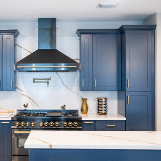 Indigo Blue Shaker 10x10 Kitchen