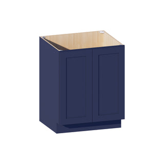 Navy Blue - 27"W Full-Height Door Base Cabinet
