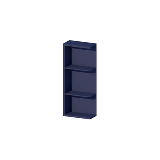 Navy Blue - 6"W × 30"H Open Shelf Wall End Cabinet