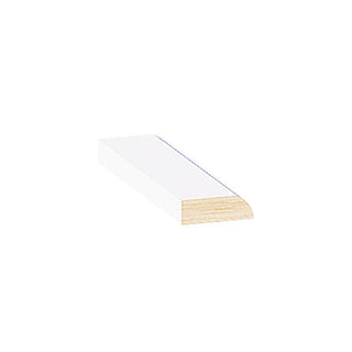 Dove White - 3/4"W × 96"L Scribe Molding