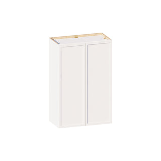 Slim Dove White - 24"W × 36"H Standard Wall Cabinet
