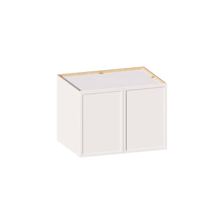 Slim Dove White - 33"W × 24"H Deep (24") Wall Bridge Cabinet