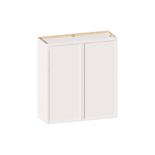 Slim Dove White - 33"W × 36"H Standard Wall Cabinet