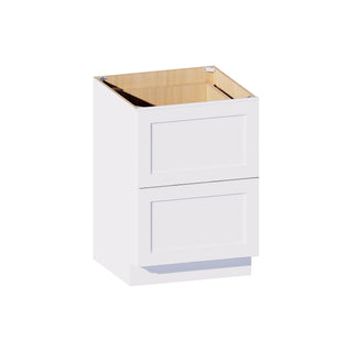 Classic White - 24"W Drawer Base Cabinet
