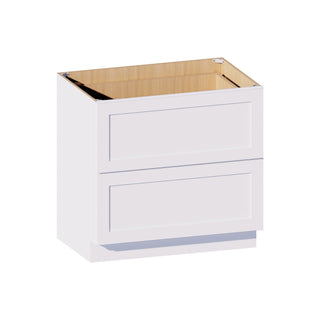 Classic White - 30"W Drawer Base Cabinet