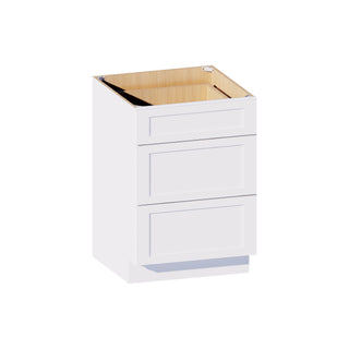 Classic White - 24"W Drawer Base Cabinet