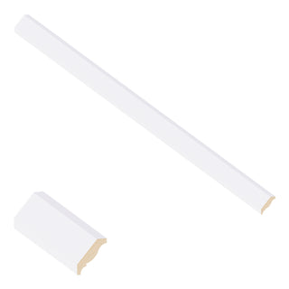 Classic White - 2-1/8"W × 96"L Crown Molding