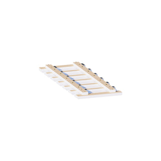 Classic White - 30"W × 1/2"H Glass Holder