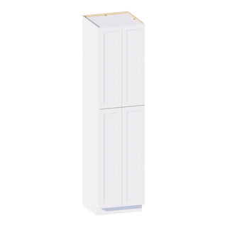 Classic White - 24"W × 96"H Tall Pantry Cabinet