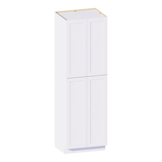 Classic White - 30"W × 96"H Tall Pantry Cabinet