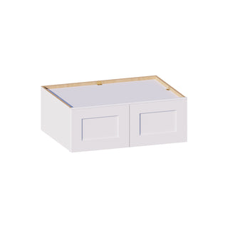 Classic White - 33"W × 12"H Deep (24") Wall Bridge Cabinet