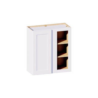 Classic White - 27"W × 30"H Blind Corner Wall Cabinet