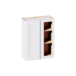 Classic White - 27"W × 36"H Blind Corner Wall Cabinet