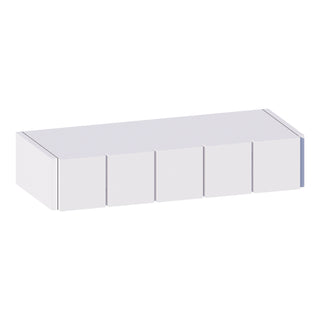 Classic White - 30"W × 6"H Spice Drawer Wall Cabinet