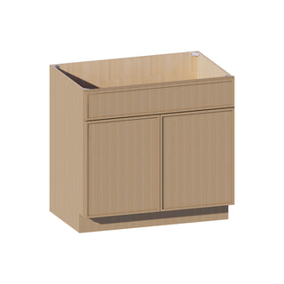 Slim White Oak - 36"W Standard Base Cabinet