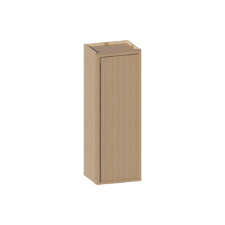 Slim White Oak - 15"W × 42"H Standard Wall Cabinet