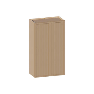 Slim White Oak - 24"W × 42"H Standard Wall Cabinet