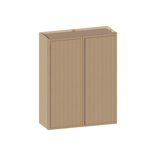 Slim White Oak - 33"W × 42"H Standard Wall Cabinet