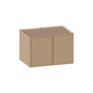 Slim White Oak - 36"W × 24"H Deep (24") Wall Bridge Cabinet