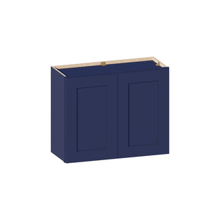 Navy Blue - 30"W × 24"H Standard Wall Cabinet