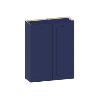 Navy Blue - 33"W × 42"H Standard Wall Cabinet