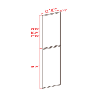 Aston Green - 23 - 11/16"W × 91"L Tall Decorative Door Panel - homecabinets