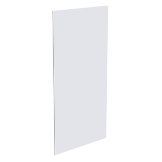 HF - BP48x96 - 1/2: Frost White Shaker 48"W x 96"H x 1/2"D Base End Skin Panel - homecabinets
