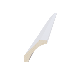 HF - CM4: Frost White Shaker 96"W x 2 - 1/2"H x 2 - 1/2"D Crown Molding - homecabinets