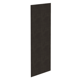 HG - BP48x96 - 1/4: Dark Gray Shaker 48"W x 96"H x 1/4"D Base End Skin Panel - homecabinets
