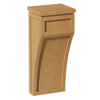 HT - CML: Timber Wood Shaker 5 - 1/4"W x 12 - 1/2"H x 4 - 1/2"D Large Corbel - homecabinets