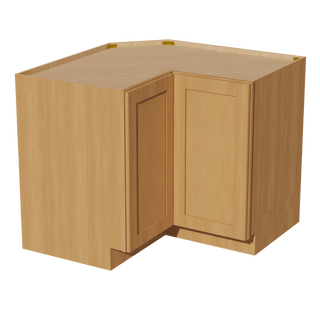 HT - LSB36: Timber Wood Shaker 36" 2 Doors Lazy Susan Corner Base Cabinet - homecabinets