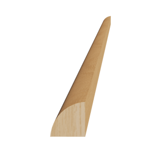 HT - QRM: Timber Wood Shaker 96"W x 3/4"H x 3/4"D Quarter Round Shoe Molding - homecabinets
