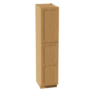 HT - TP1884: Timber Wood Shaker 18"W x 84"H x 24"D 2 Doors & 5 Shelves Tall Shelf Pantry Cabinets - homecabinets