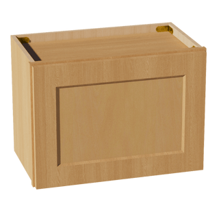 HT - W2115: Timber Wood Shaker 21"W x 15"H 1 Door Standard Wall Bridge Cabinet - homecabinets