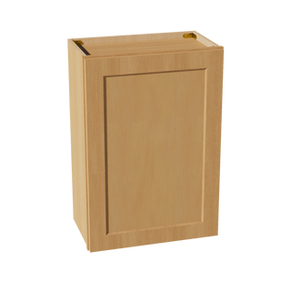 HT - W2130: Timber Wood Shaker 21"W x 30"H 1 Door & 2 Shelves Standard Wall Cabinet - homecabinets