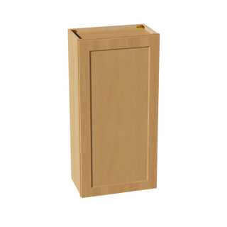 HT - W2142: Timber Wood Shaker 21"W x 42"H 1 Door & 3 Shelves Standard Wall Cabinet - homecabinets