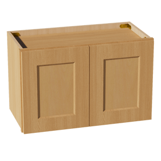 HT - W2415: Timber Wood Shaker 24"W x 15"H 2 Doors Standard Wall Bridge Cabinet - homecabinets