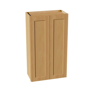 HT - W2442: Timber Wood Shaker 24"W x 42"H 2 Doors & 3 Shelves Standard Wall Cabinet - homecabinets