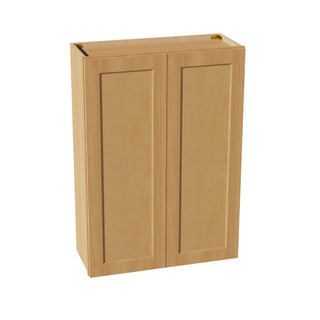 HT - W3042: Timber Wood Shaker 30"W x 42"H 2 Doors & 3 Shelves Standard Wall Cabinet - homecabinets