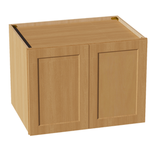 HT - W332424: Timber Wood Shaker 33"W x 24"H x 24"D 2 Doors & 1 Shelf Standard Bridge Wall Cabinet - homecabinets