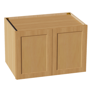 HT - W362424: Timber Wood Shaker 36"W x 24"H x 24"D 2 Doors & 1 Shelf Standard Bridge Wall Cabinet - homecabinets
