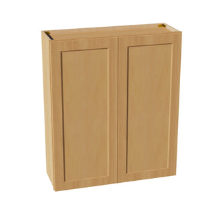 HT - W3642: Timber Wood Shaker 36"W x 42"H 2 Doors & 3 Shelves Standard Wall Cabinet - homecabinets