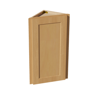 HT - WAE1230: Timber Wood Shaker 12"W x 30"H x 12"D 1 Door & 2 Shelves Wall Angle End Cabinet - homecabinets