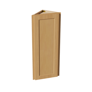 HT - WAE1242: Timber Wood Shaker 12"W x 42"H x 12"D 1 Door & 3 Shelves Wall Angle End Cabinet - homecabinets