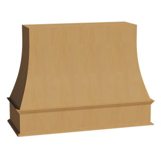 HT - WRH3648: Timber Wood Shaker 36"W x 48"H Wood Wall Mounted Range Hoods - homecabinets