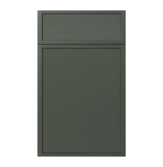 Slim Aston Green Shaker 10x10 Kitchen - homecabinets