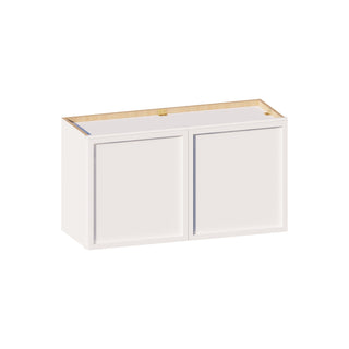 Slim Dove White - 33"W × 18"H Standard Wall Cabinet - homecabinets