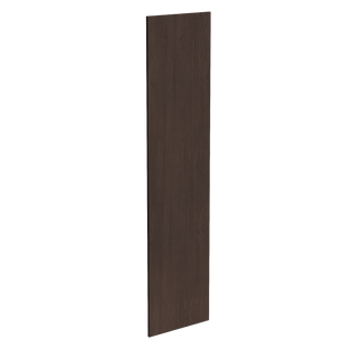 SM - BP2496 - 3/4: Mocha Brown Slim Shaker 24"W x 96"H x 3/4"D Base End Skin Panel - homecabinets